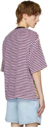 Marni Brown & Purple Cotton T-Shirt