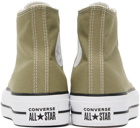 Converse Khaki Chuck Taylor All Star Lift Platform Sneakers