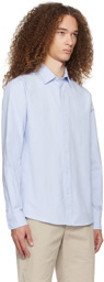 Sunspel Blue Buttoned Shirt