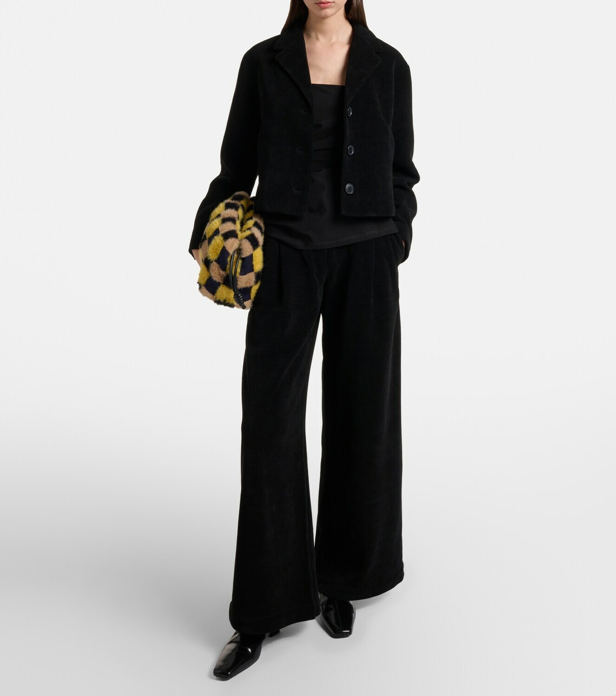 Proenza Schouler White Label Rosalie corduroy wide-leg pants