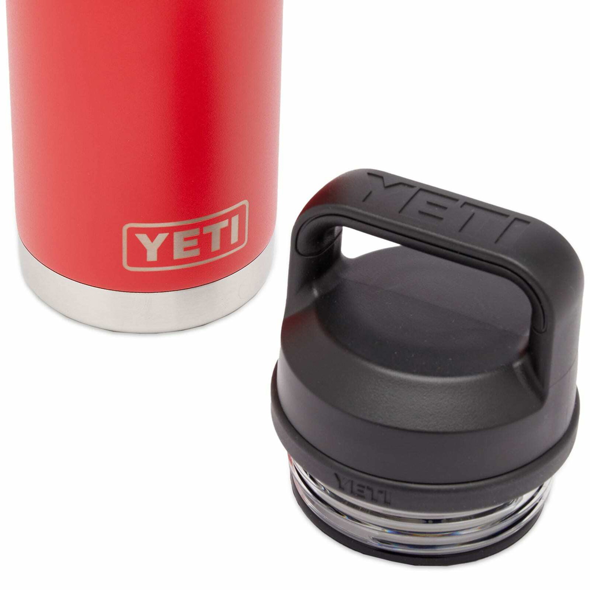 YETI 18oz Rambler Bottle in Rescue Red 