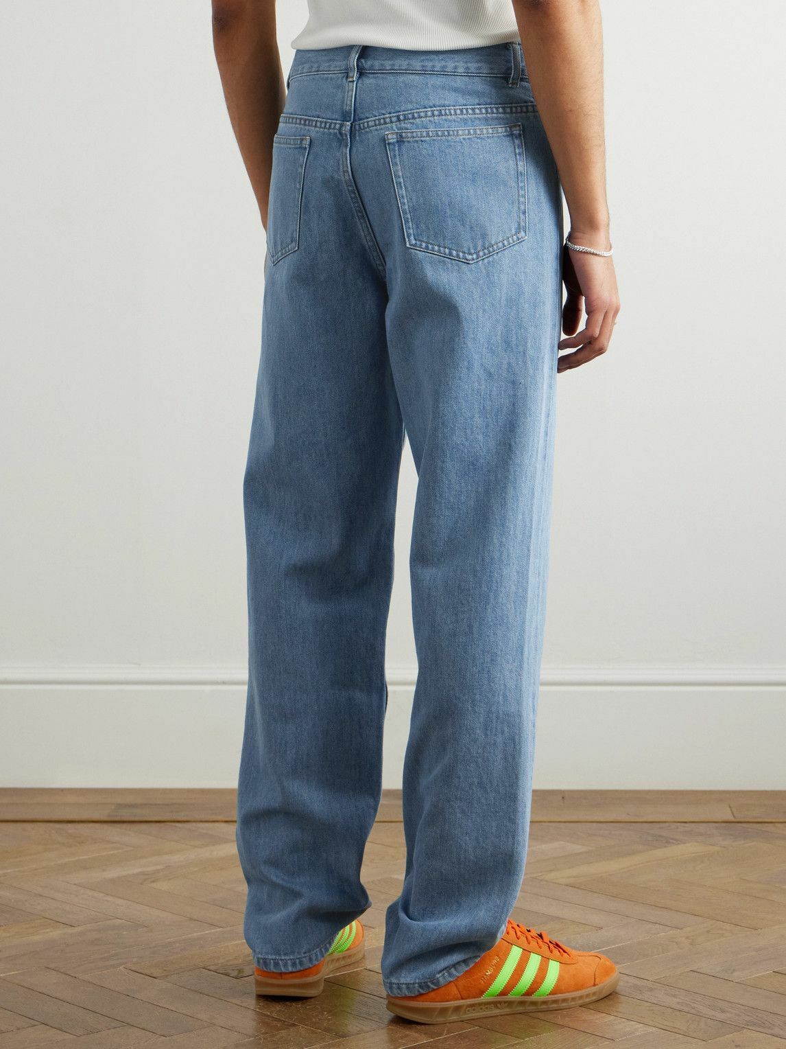 A.P.C. - Fairfax Straight-Leg Stonewashed Jeans - Blue A.P.C.