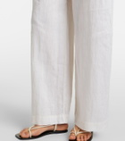 Velvet Stephanie linen wide-leg pants