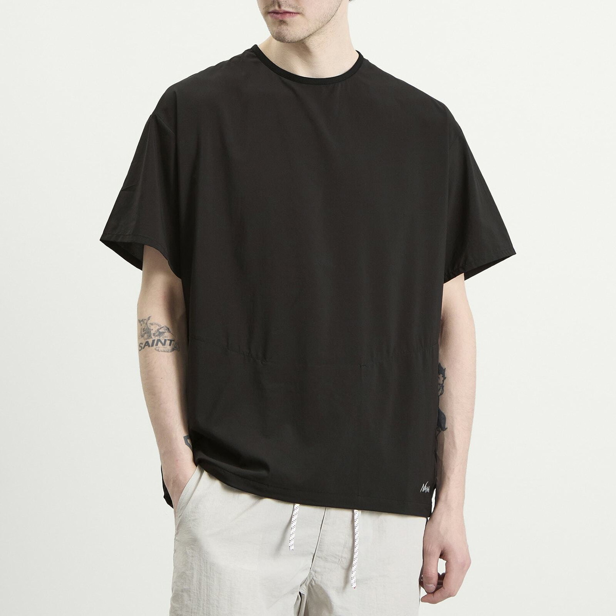 NANGA Men's PLC Excursion T-Shirt in Black