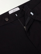 Mr P. - Samuel Straight-Leg Organic Cotton Chinos - Black