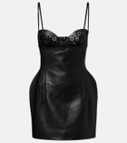 Magda Butrym Leather minidress