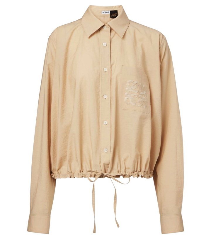 Photo: Loewe Paula's Ibiza Anagram poplin shirt