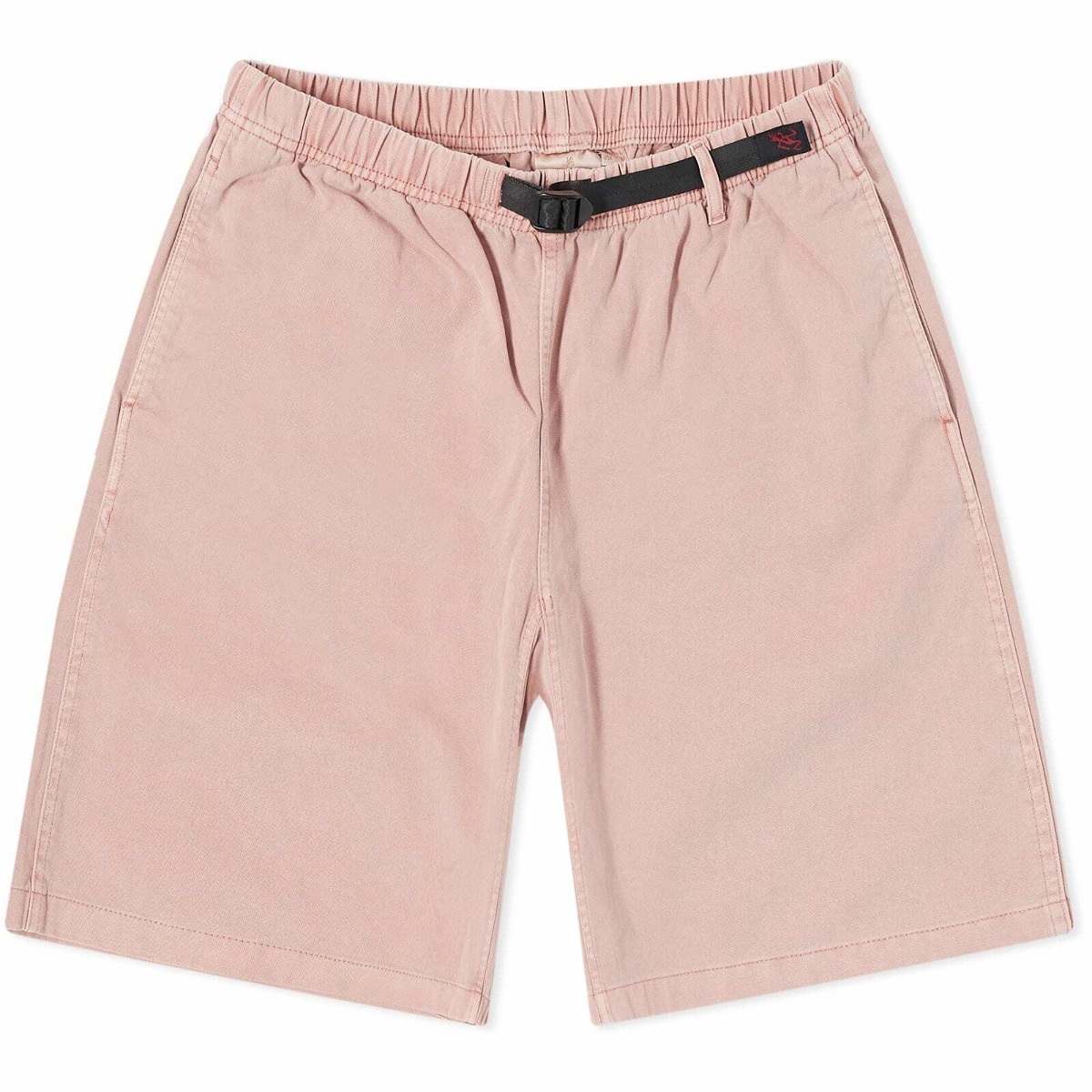 Photo: Gramicci Men's Pigment Dye G-Shorts in Coral