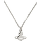 Vivienne Westwood Silver Carmen Pendant Necklace