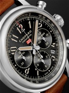 Chopard - Mille Miglia Classic Raticosa Chronograph Limited Edition Automatic 44mm Stainless Steel and Leather Watch, Ref. No. 168589-3034
