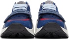 Burberry Blue & Red Ramsey Sneakers