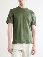 Zegna - Oasi Knitted Linen T-Shirt - Green