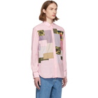 Junya Watanabe Pink Multi Fabric Mix Shirt