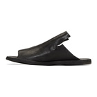 Officine Creative Black Kimolos 1 Sandals