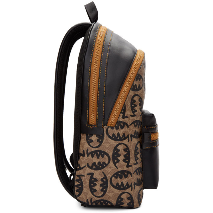 coach academy backpack rexy Charter 24 In Signature Canvas with Print Club de Mode Academy Backpack In Signature Canvas