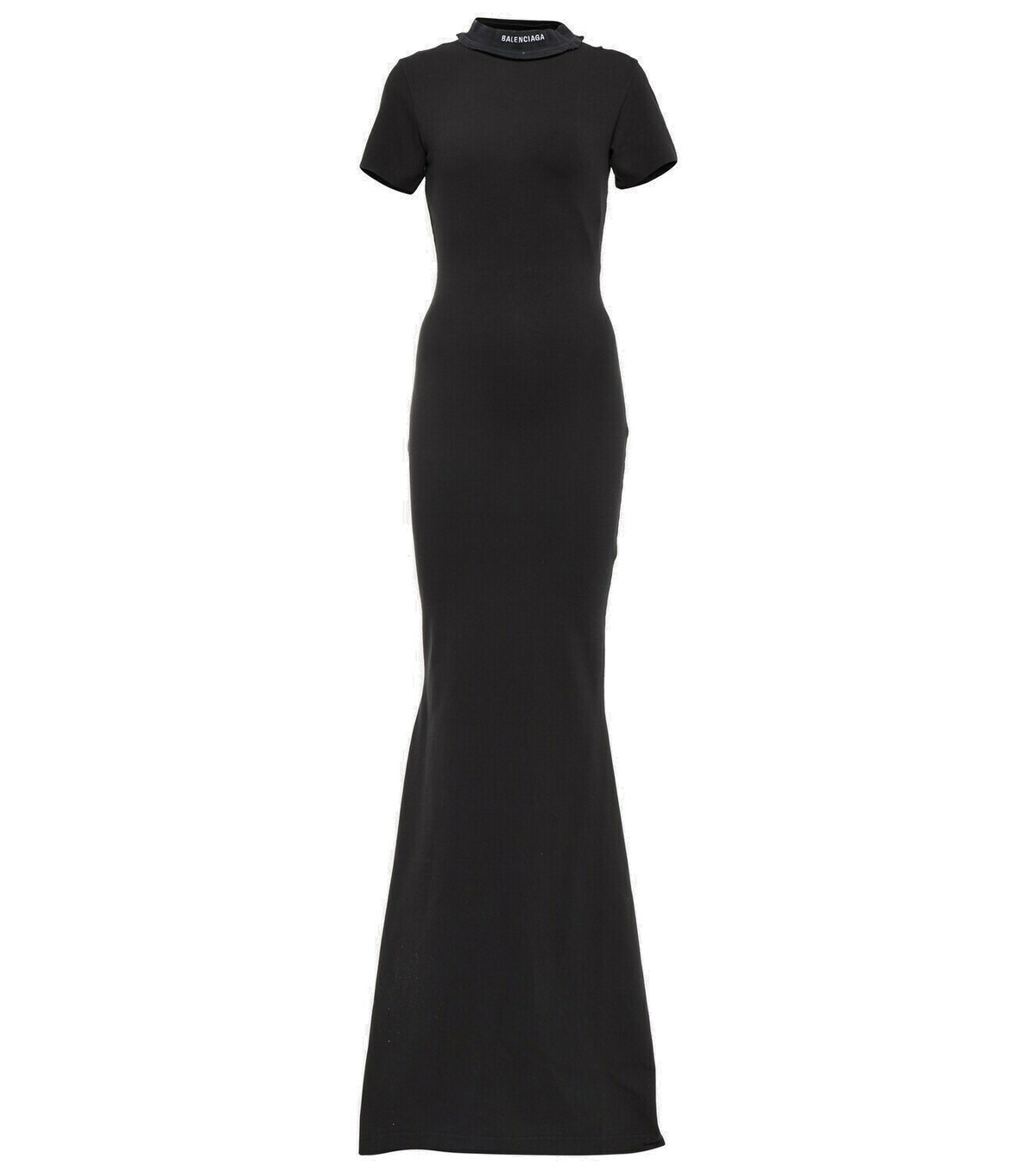 balenciaga t shirt maxi dress Balenciaga Twisted T-Shirt Dress