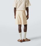 Valentino Wool gabardine Bermuda shorts