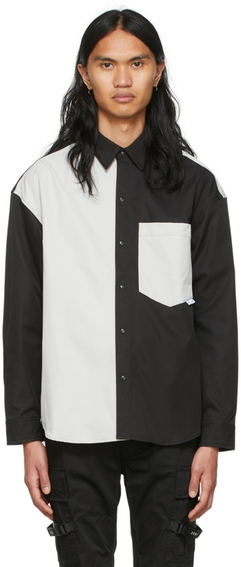 Photo: Izzue Black & Gray Polyester Shirt