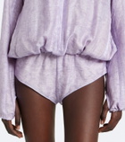 Christopher Esber Light Leak jacquard romper
