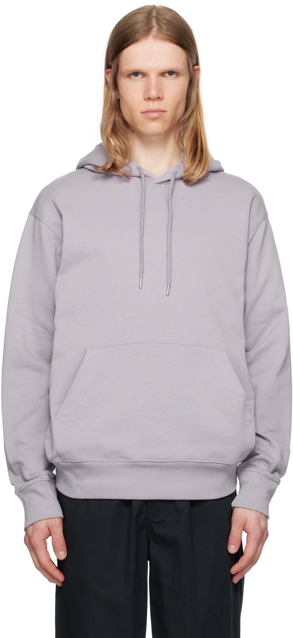 NORSE PROJECTS Purple 'Norse Standard' Hoodie