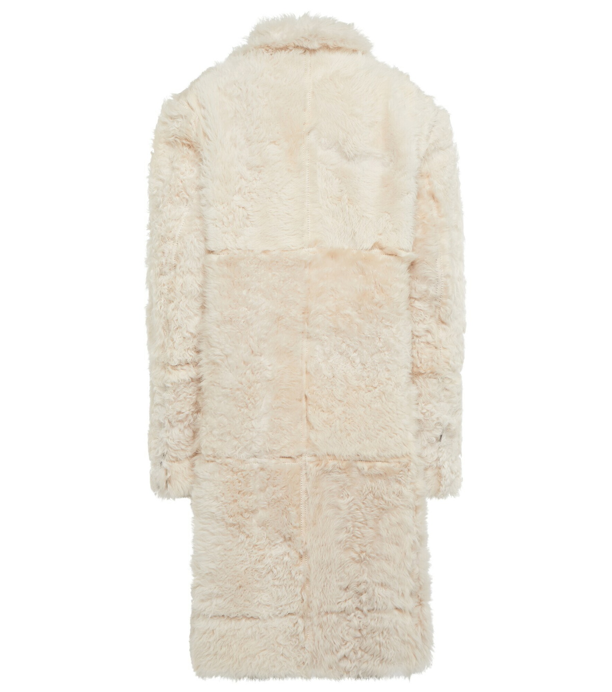 Peter Do - Double-breasted shearling coat