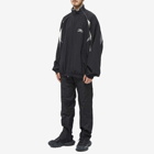 Balenciaga Men's Nylon Track Jacket in Black