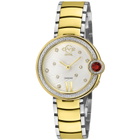 GV2 by Gevril Perugia Quartz White Dial Ladies Watch 14703B