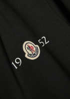 Moncler Logo Stretch-cotton T-shirt Black