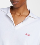 Loewe Double L cashmere blend polo sweater