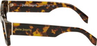 Palm Angels Brown Bodie Sunglasses
