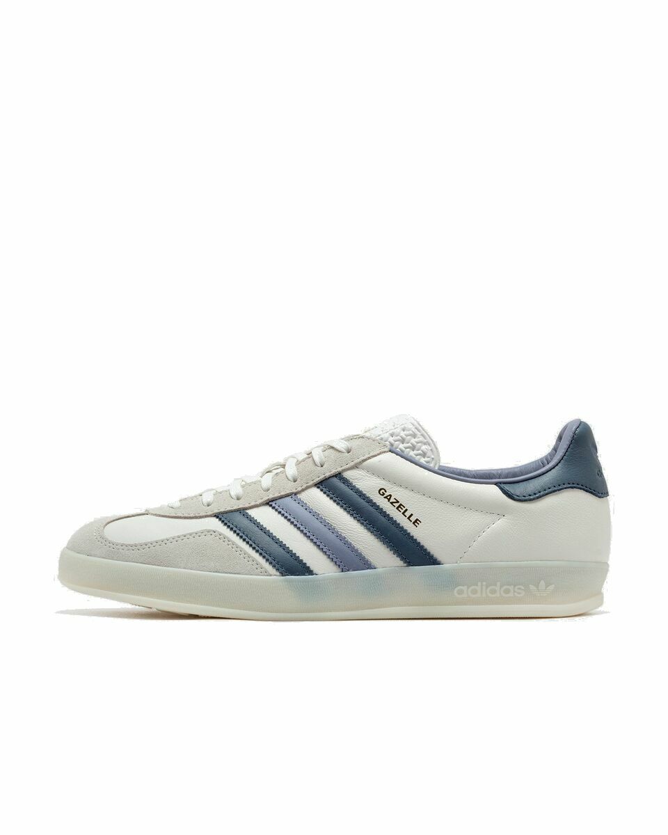 Photo: Adidas Gazelle Indoor Blue/White - Mens - Lowtop