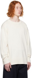 Studio Nicholson Off-White Alto Sweater