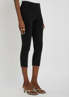 Frame Jetset City Denim Capri Trousers Black