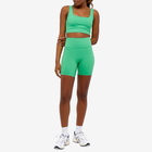 Adanola Women's Ultimate Crop Shorts in Kelly Green