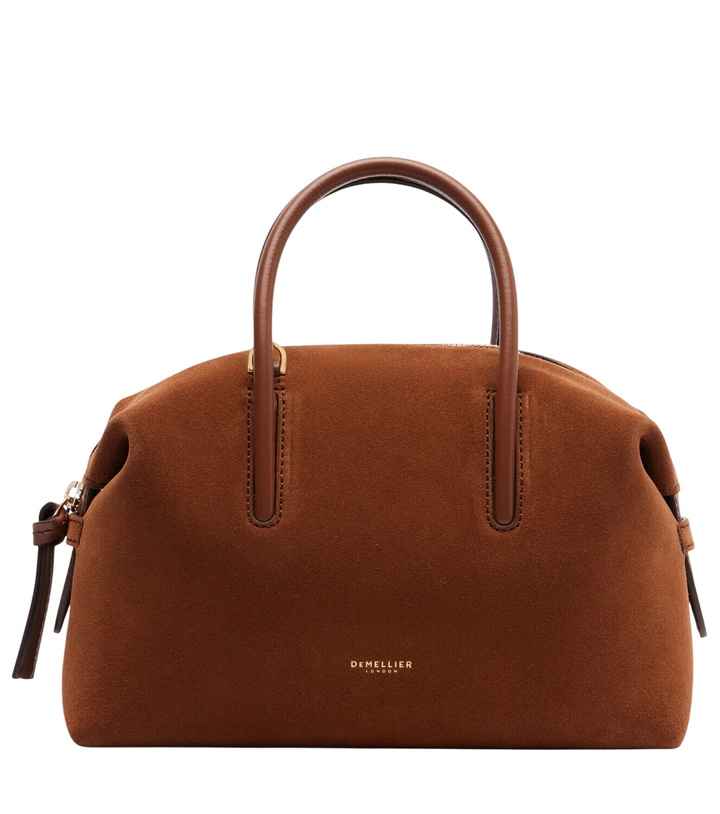 Photo: DeMellier Stockholm Small suede top-handle bag