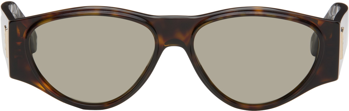 Fendi Brown FF Squared Sunglasses