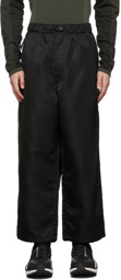Y-3 Black Tech Twill Trousers