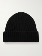 Mr P. - Cairn Ribbed Cashmere Beanie