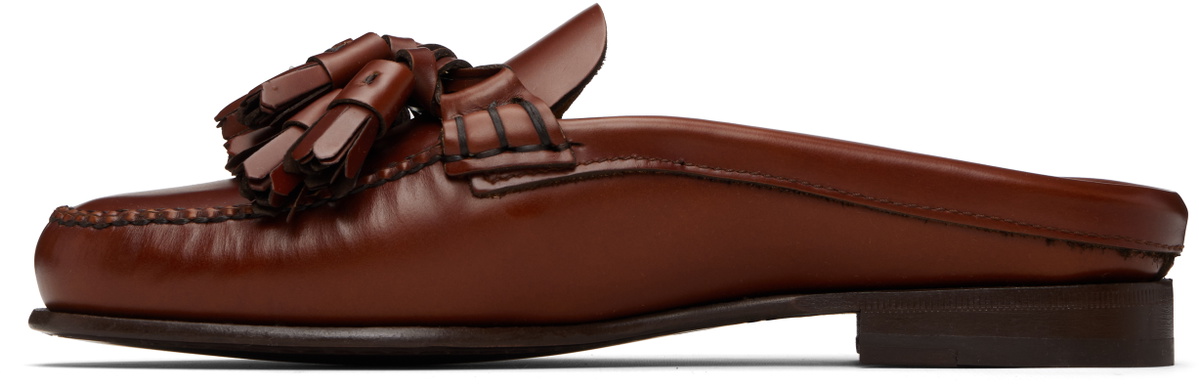 HEREU Brown Borlada Slip-on Loafers