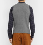 Beams Plus - Wool-Blend Sweater Vest - Men - Gray