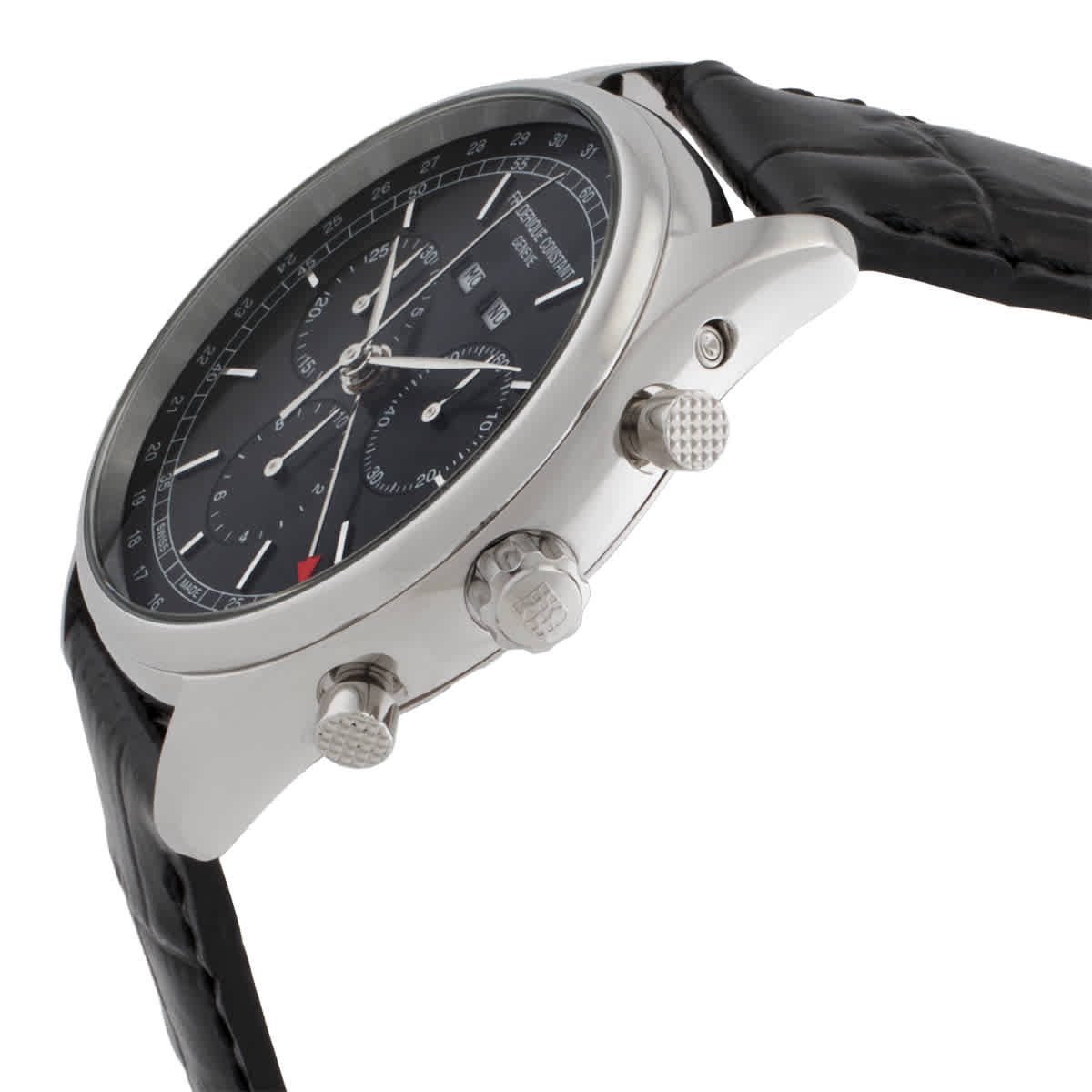 Frederique Constant Classics Chronograph Quartz Grey Dial Mens Watch FC-296DG5B6