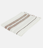 Brunello Cucinelli - Striped linen-blend beach towel