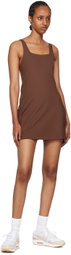 Girlfriend Collective Brown Tommy Dress