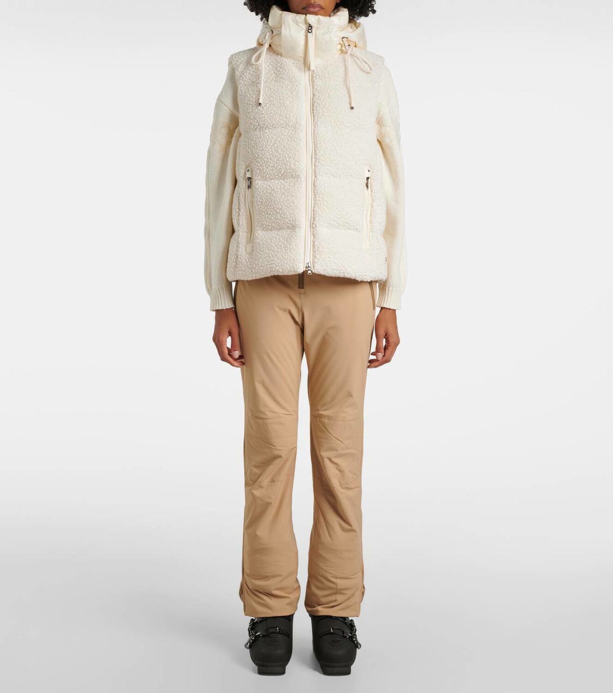 Bogner Falka teddy wool-blend down vest