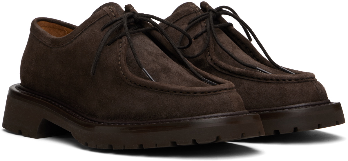 Legres Brown New Lace-Up Derbys