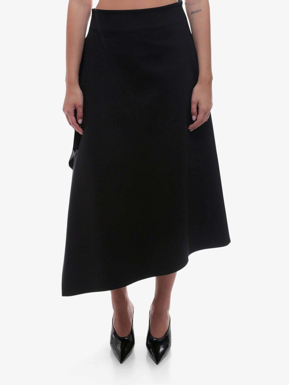 Bottega Veneta Skirt Black Womens Bottega Veneta