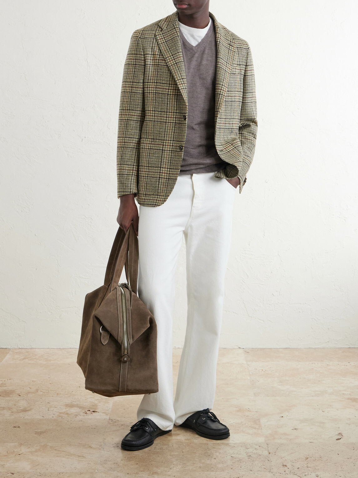 N.PEAL - Conduit Cashmere and Silk-Blend Sweater - Brown