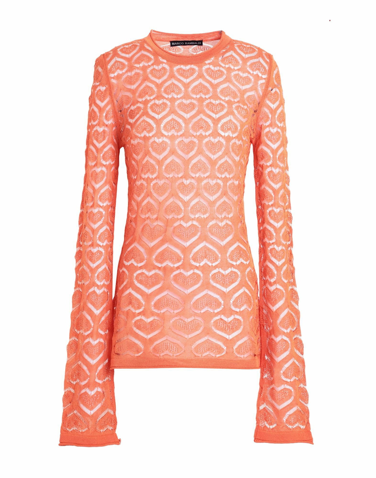 Marco Rambaldi Womens Sweater in Orange