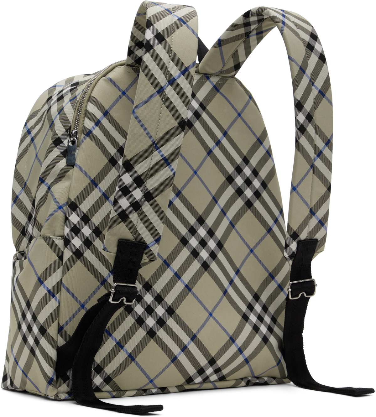 Burberry Taupe Check Backpack