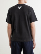 Human Made - Logo-Print Cotton-Jersey T-Shirt - Black